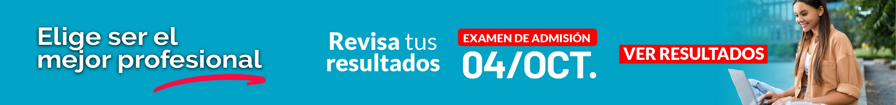 Revisa tus resultados del examen de admisión 2025 - I