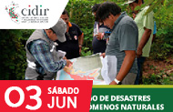 CIDIR: CURSO DE FORMACIÓN EN EVALUACIÓN DEL RIESGO DE DESASTRES ORIGINADOS POR FENÓMENOS NATURALES.