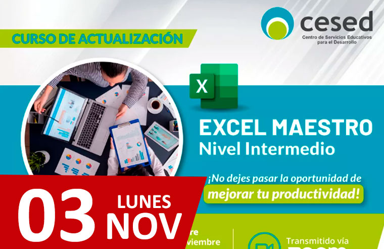 CESED: Programa de Formación Continua EXCEL MAESTRO NIVEL BÁSICO