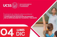 FCEH: SUSTENTACIÓN DE TESIS: EL EDUCADOR CATÓLICO: ANIMADOR DE UN CAMINO SINODAL EN COMUNIÓN, PARTICIPACIÓN Y ORIENTADO HACIA LA MISIÓN
