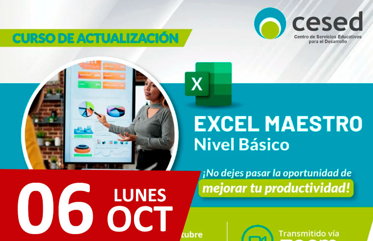 CESED: Programa de Formación Continua EXCEL MAESTRO NIVEL BÁSICO