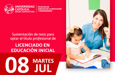 FCEH - SUSTENTACIÓN DE TESIS: ACTITUD DOCENTE FRENTE A SITUACIONES DE FRUSTRACIÓN DE LA I.E. 0013 PASTORCITOS DE FÁTIMA DURANTE EL AÑO 2024