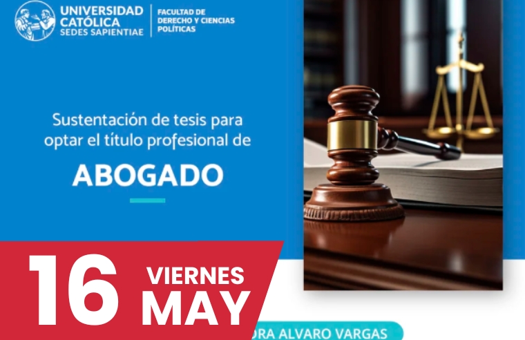 FDCP: SUSTENTACIÓN DE TESIS: LA FIGURA DE LA OPOSICIÓN EN LOS PROCEDIMIENTOS NO CONTENCIOSOS DE LA PRESCRIPCIÓN ADQUISITIVA DE DOMINIO DE INMUEBLES EN SEDE NOTARIAL EN LOS DISTRITOS DE LINCE Y SAN ISIDRO, 2023