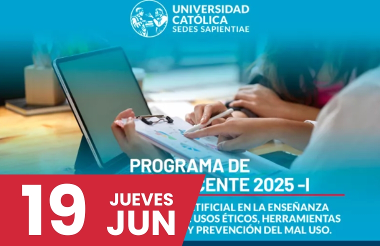 CC: CAPACITACIÓN A PERSONAL ADMINISTRATIVO 2025 - I: MODULO III: INTELIGENCIA ARTIFICIAL EN LA ENSEÑANZA UNIVERSITARIA : USOS ÉTICOS, HERRAMIENTAS INNOVADORAS Y PREVENCIÓN DEL MAL USO
