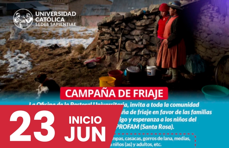 OPU: CAMPAÑA DE FRIAJE