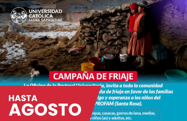 OPU: CAMPAÑA DE FRIAJE