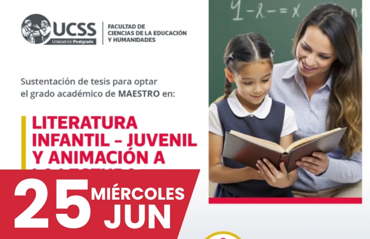 FCEH - SUSTENTACIÓN DE TESIS: ESTRATEGIAS MOTIVACIONALES PARA FOMENTAR EL GUSTO POR LA LECTURA EN NIÑOS DE TERCERO Y CUARTO GRADO DE PRIMARIA DE UNA INSTITUCIÓN PRIVADA DEL CALLAO, 2022