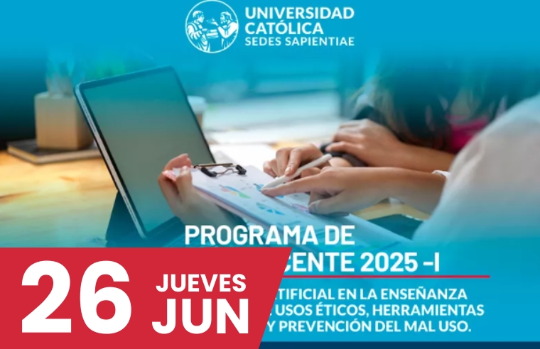 CC: CAPACITACIÓN A PERSONAL ADMINISTRATIVO 2025 - I: MODULO III: INTELIGENCIA ARTIFICIAL EN LA ENSEÑANZA UNIVERSITARIA : USOS ÉTICOS, HERRAMIENTAS INNOVADORAS Y PREVENCIÓN DEL MAL USO