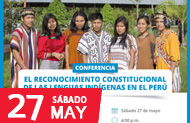 FDCP: EL RECONOCIMIENTO CONSTITUCIONAL DE LAS LENGUAS INDÍGENAS EN EL PERÚ