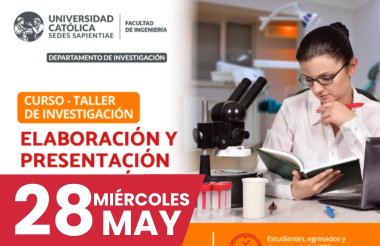 FI: TALLER DE INVESTIGACIÓN ELABORACIÓN Y PRESENTACIÓN DE UN ARTÍCULO CIENTÍFICO
