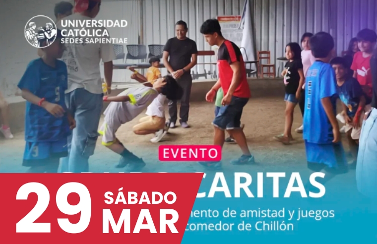 OPU: GRUPO CARITAS : VEN A DISFRUTAR DE UN MOMENTO DE AMISTAD Y JUEGOS CON LOS NIÑOS DEL COMEDOR DE CHILLÓN