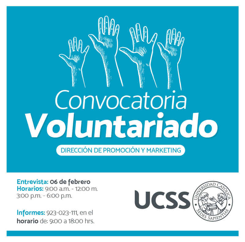 Convicatoria de voluntariado