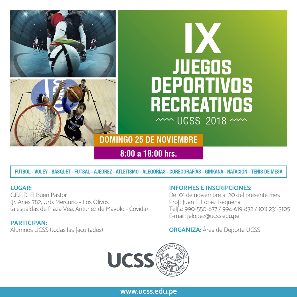 Juegos Deportivos 2018-1