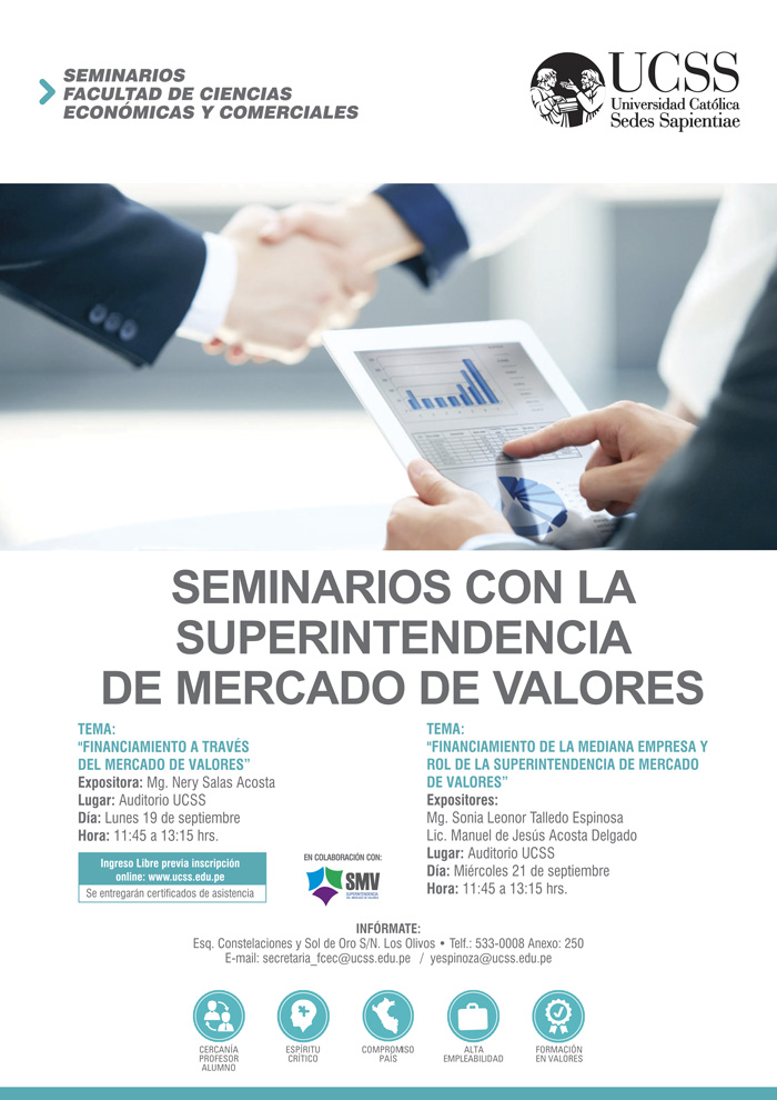 FCEC: Seminario con la Superintendencia de Mercado de Valores