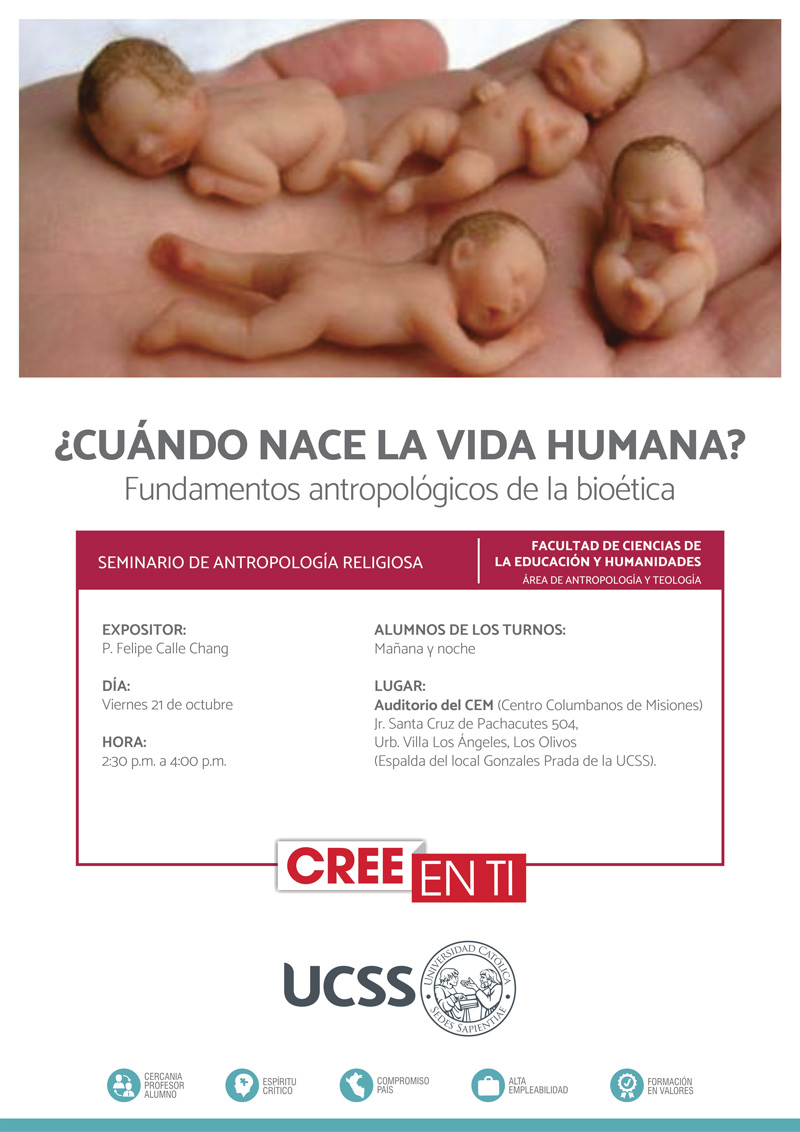 FCEH: ¿Cuándo nace la vida Humana?