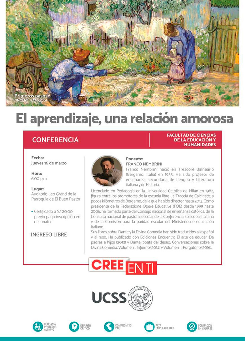 FCEH: El aprendizaje, una relación amorosa
