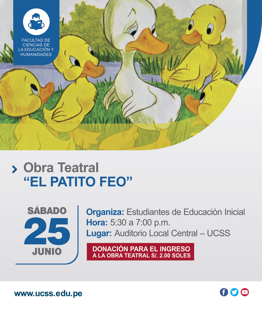 FCEH: Obra teatral el patito feo