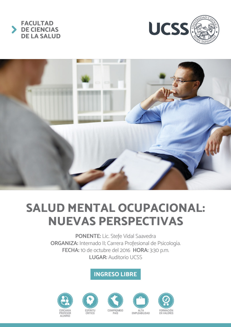 FCS: Salud mental ocupacional