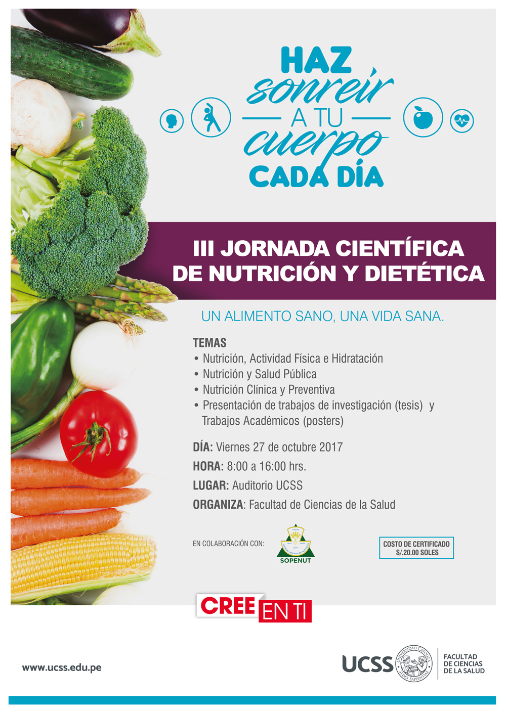 III Jornada científica de nutrición y dietética