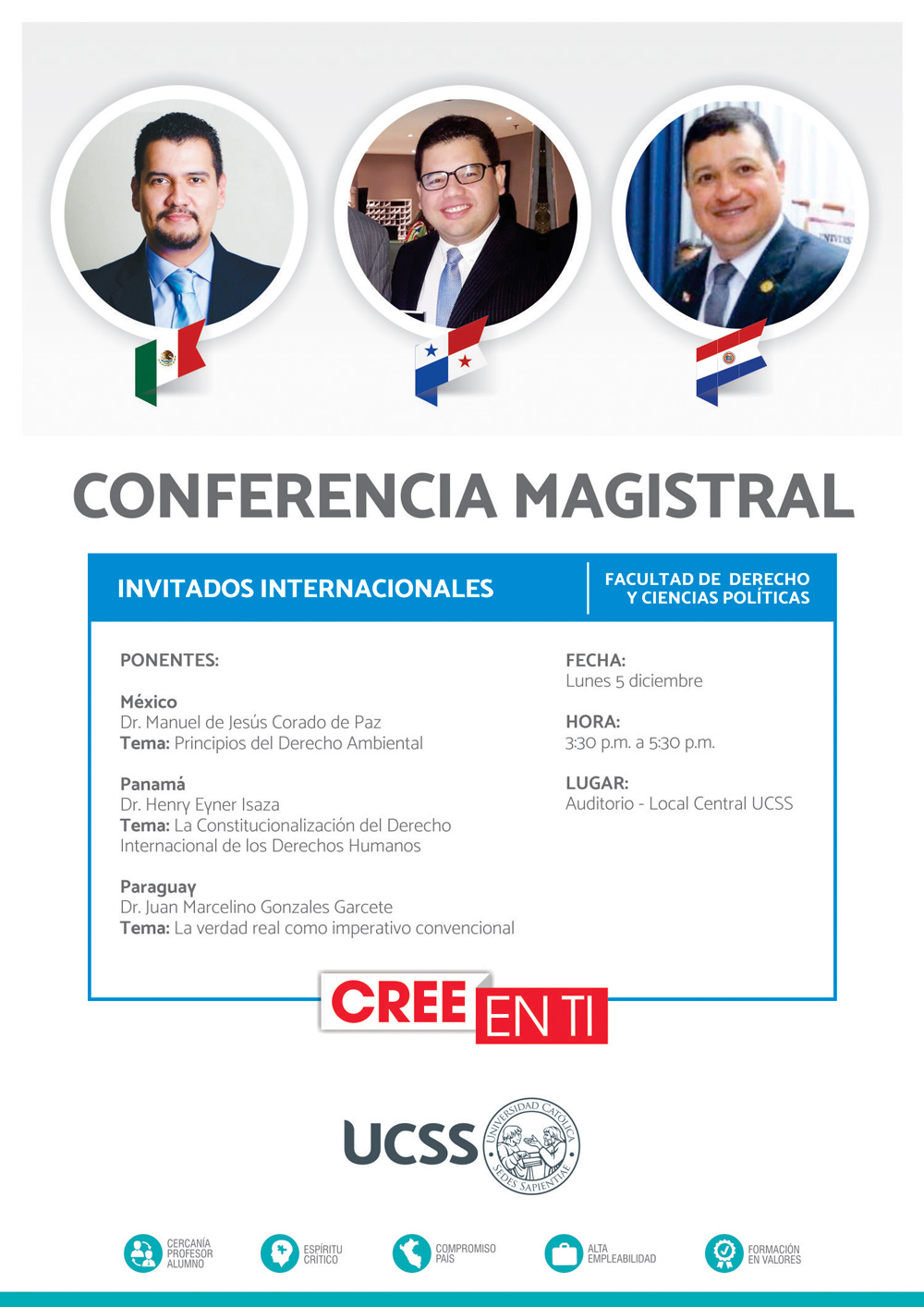 FDCP: Conferencia Magistral