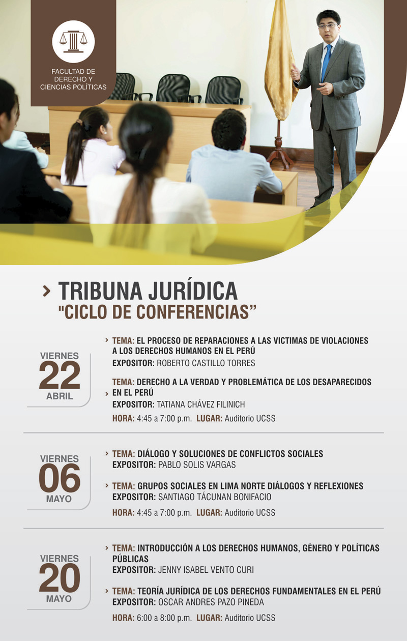FDCP: Conferencias Tribuna Jurídica