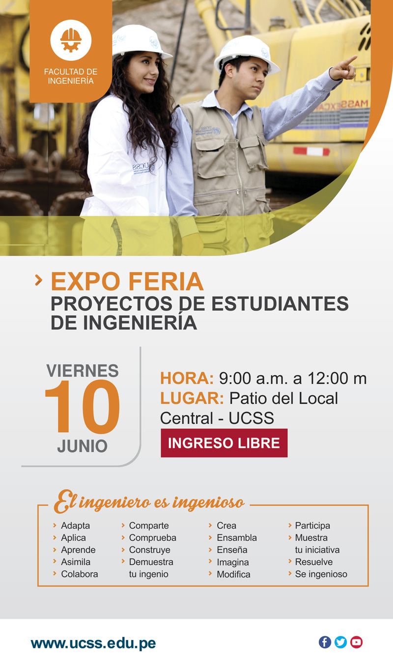 Expo Feria Proyectos de Estudiantes de Ingeniería