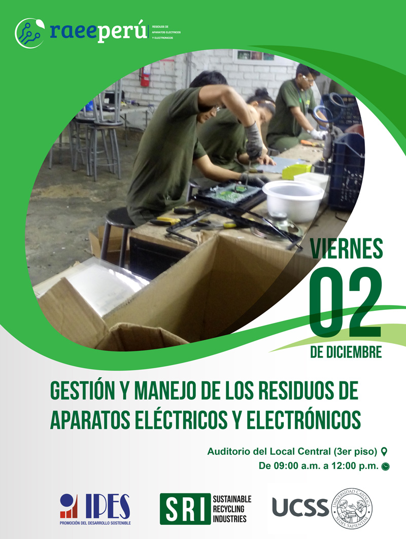 Gestión y manejo de los residuos de aparatos eléctricos y electrónicos