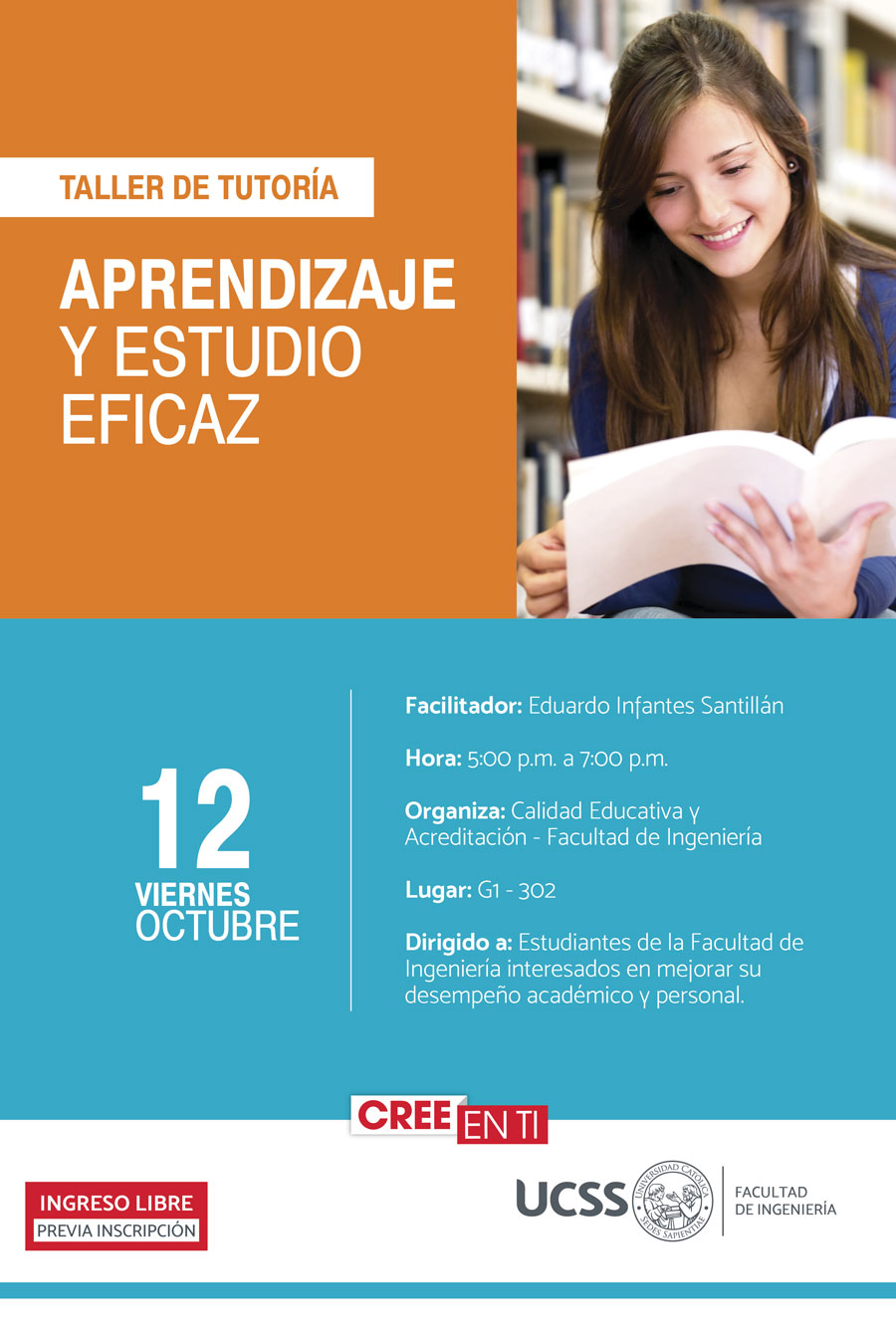 Taller de tutoría: Aprendizaje y estudio eficaz