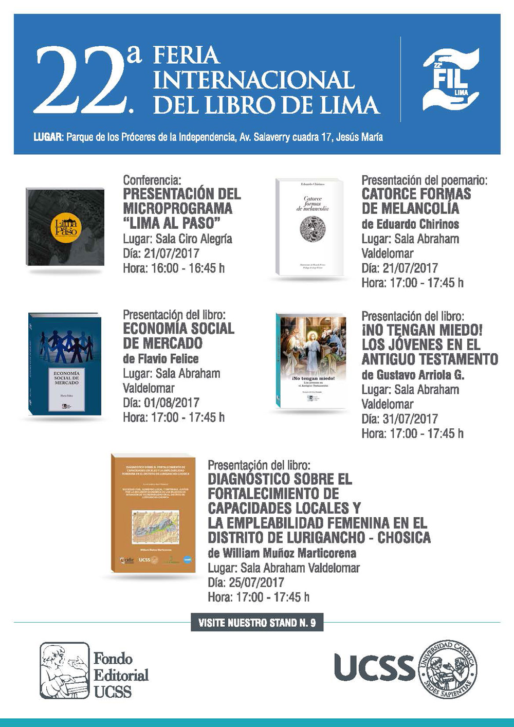 22a Feria internacional del libro de Lima