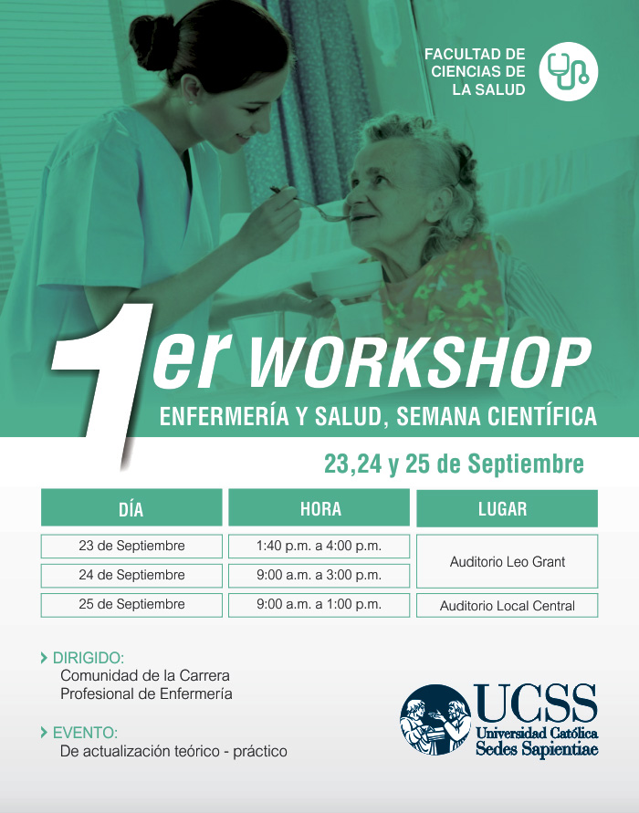 1er Workshop Enfermeria y Salud - Semana Cientifica