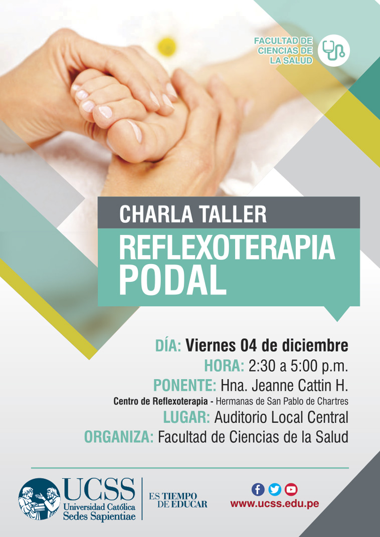 Charla Taller Reflexoterapia Podal