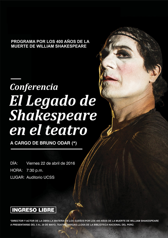 Conferencia: El Legado Shakespeare en el teatro