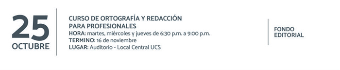 Curso de ortografía y redacción para profesionales