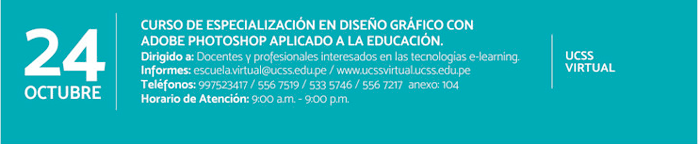 Curso de especialización en diseño gráfico con adobe photoshop aplicado en la educación