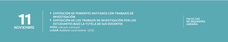 Exposición de trabajos de investigación