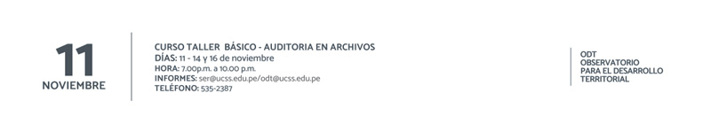 Curso taller básico - auditoría de archivos