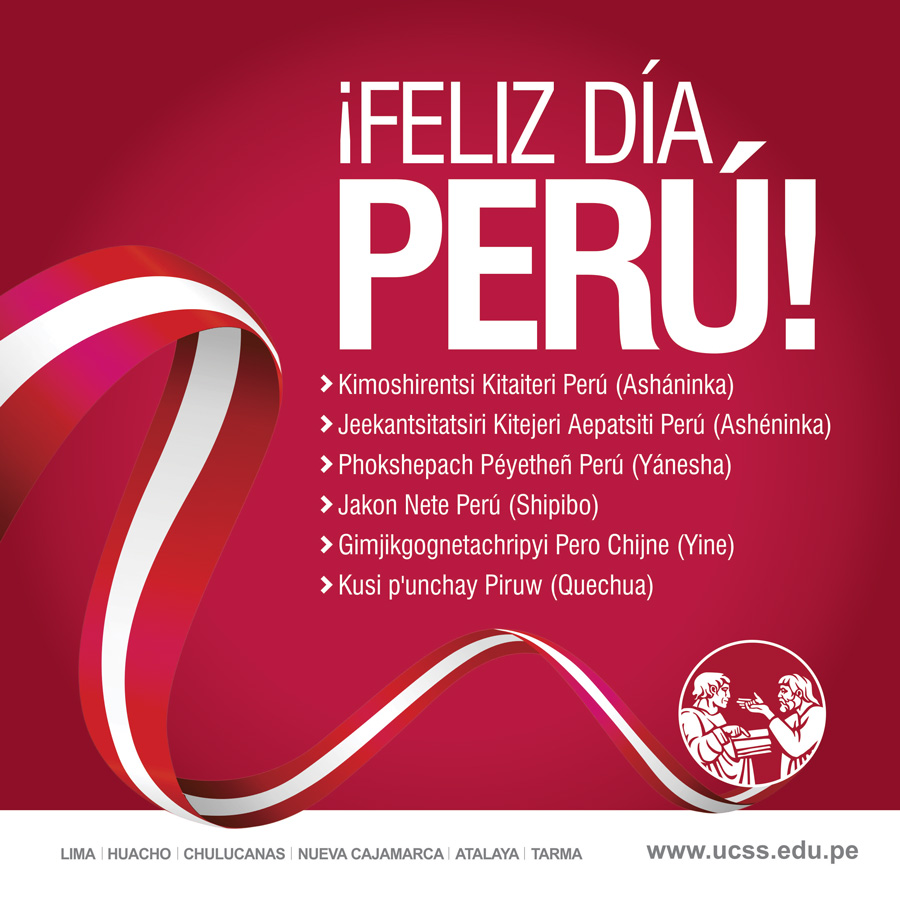 Feliz Día Perú