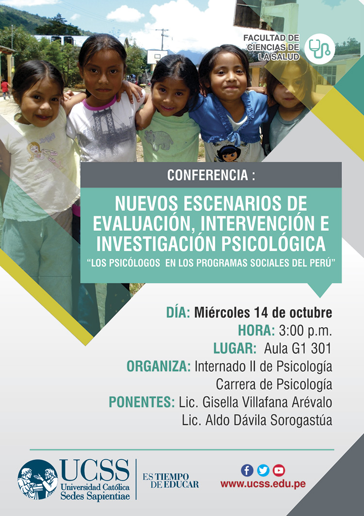 Nuevos escenarios de Evaluación Psicológica