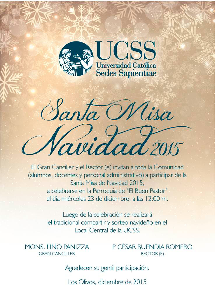 Santa Misa Navidad 2015