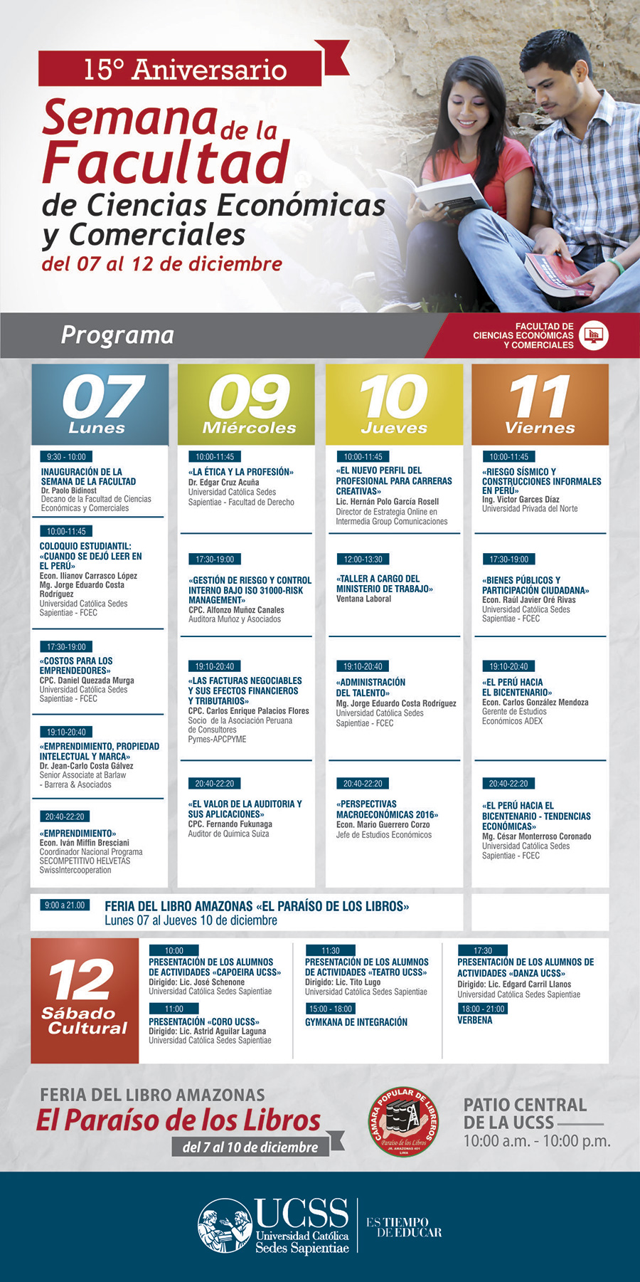 Semana de la Facultad de Ciencias Económicas y Comerciales 2015