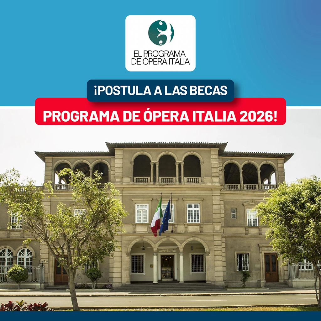 ¡Postula A Las Becas Del Programa De Ópera Italia 2026!