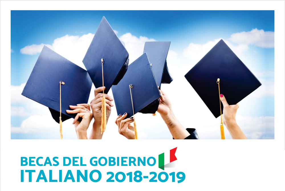 Becas del Gobierno Italiano 2018 - 2019